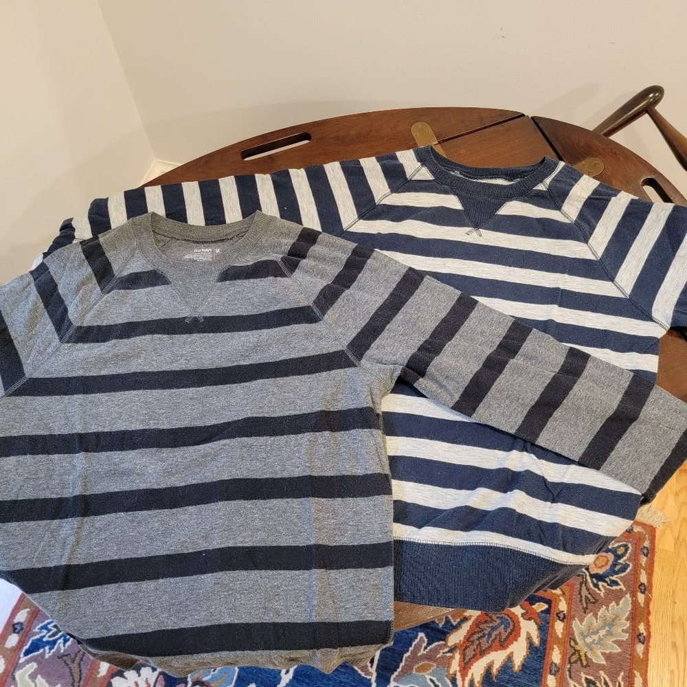 Old Navy Urban Striped Long Sleeve Tee
